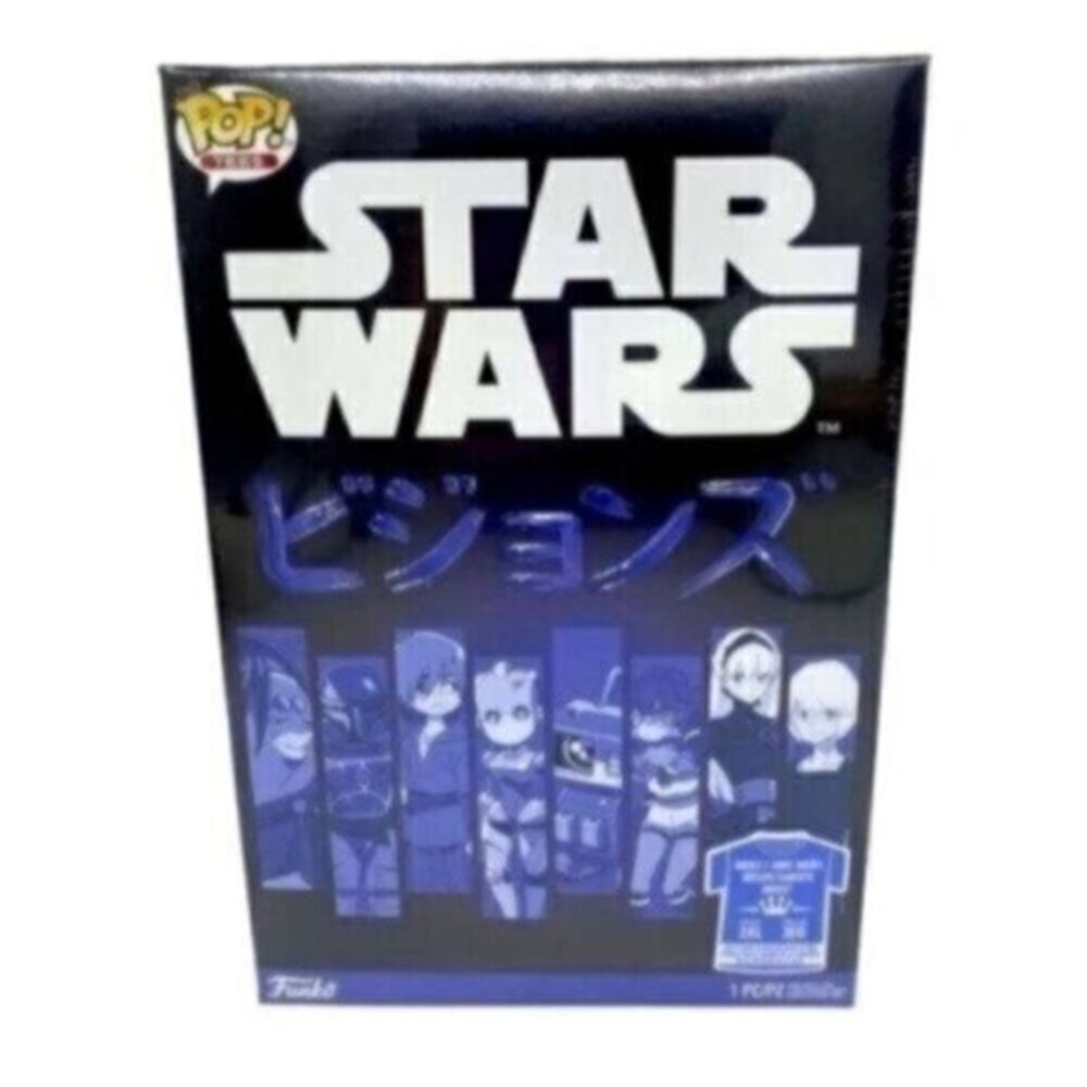 Funko POP Star Wars Visions Anime Kyoto Graphic T Shirt New